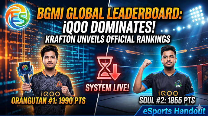 KRAFTON India Unveils Official BGMI Global Points: iQOO Orangutan and Soul Lead the Pack